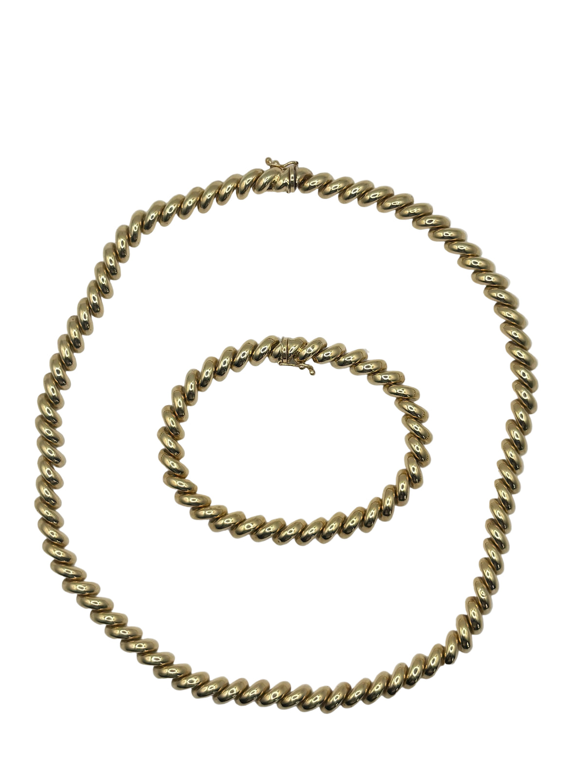 Macaroni link bracelet