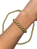 Macaroni link bracelet
