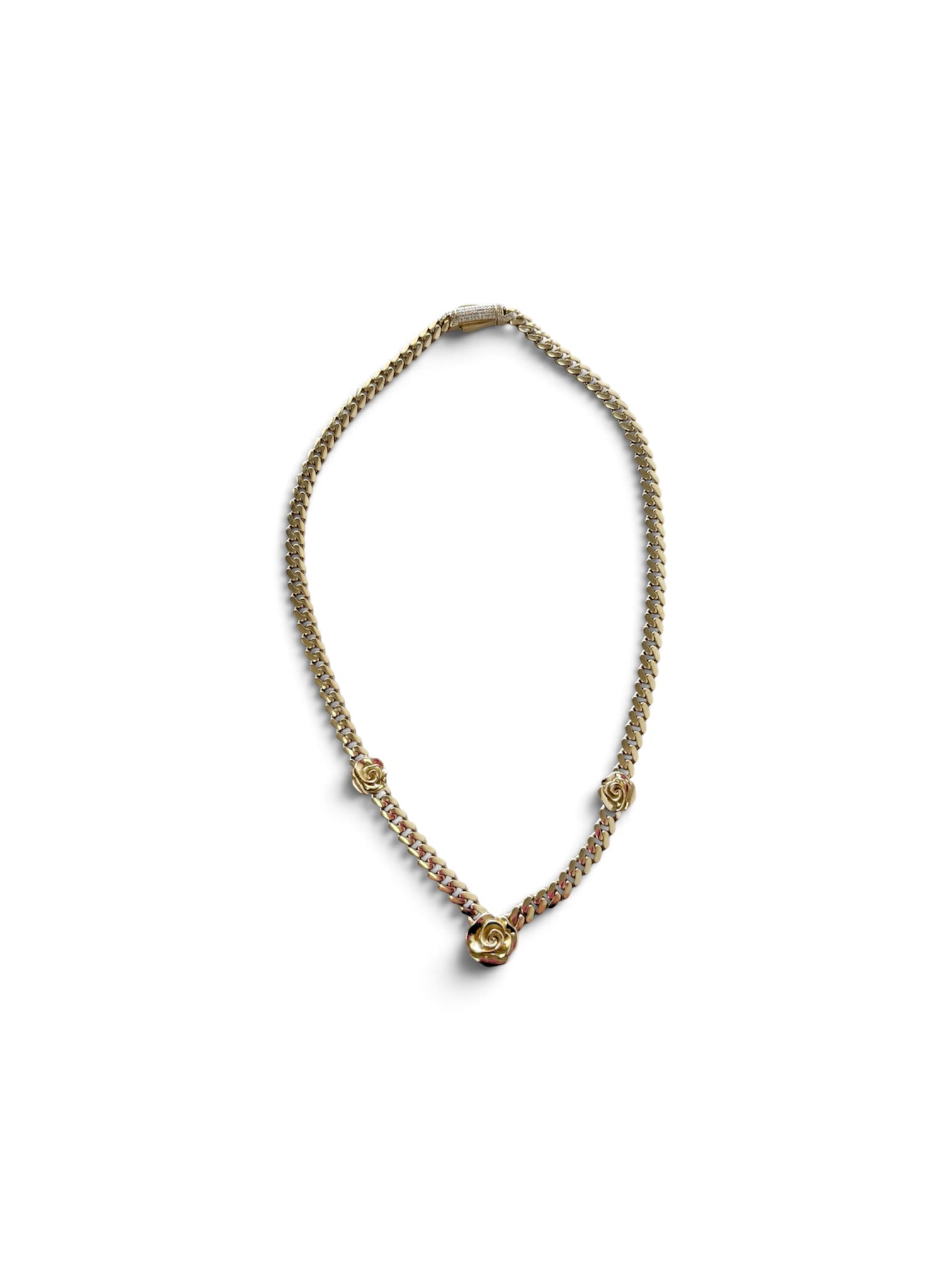 Rose Monaco chain necklace