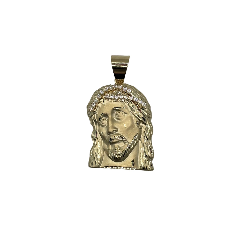 Jesus head charm