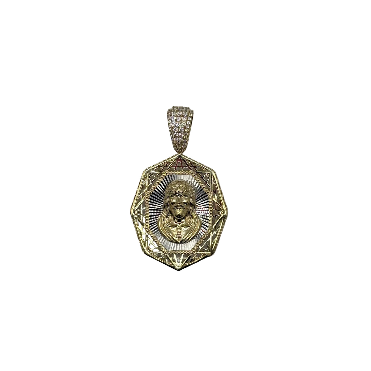Jesus frame charm