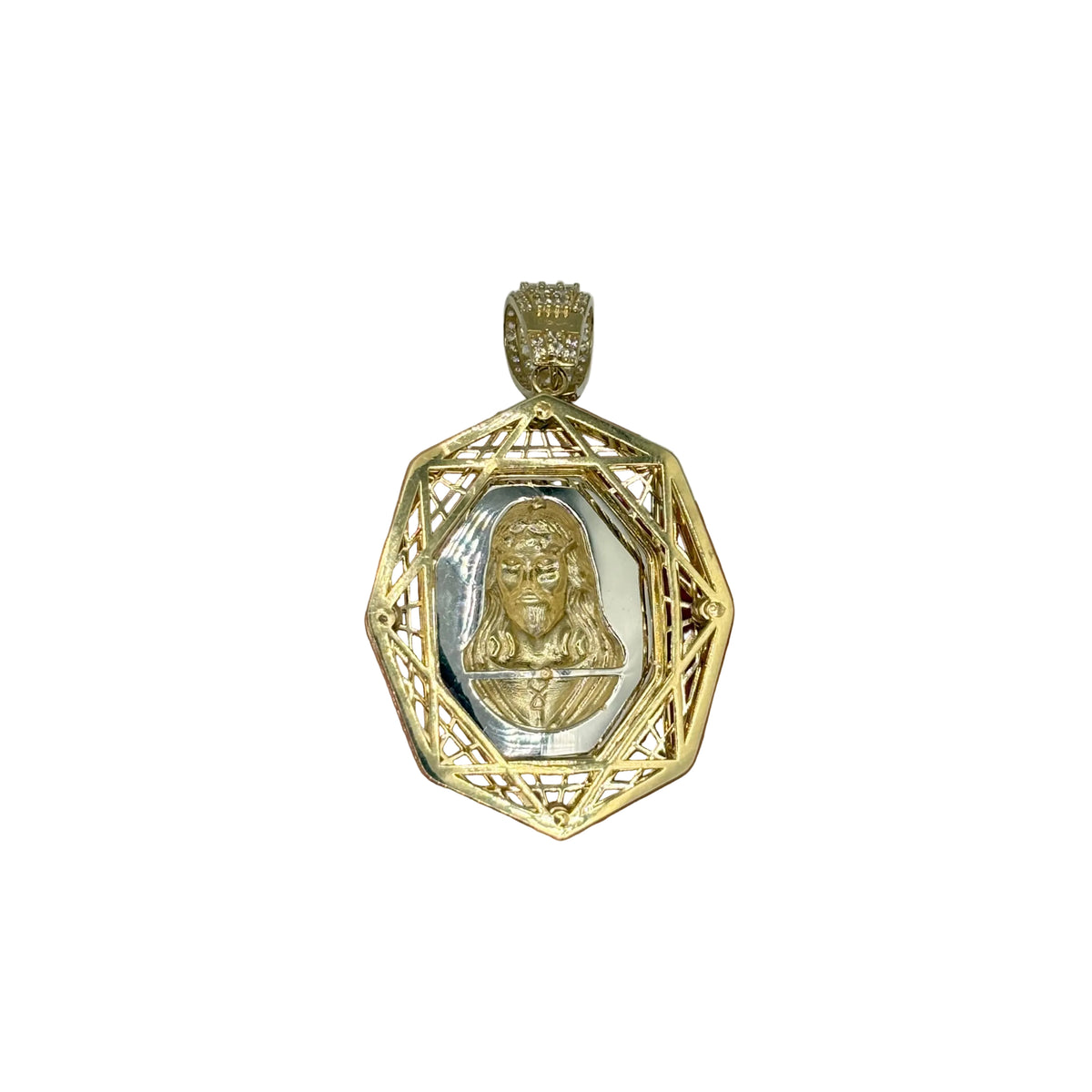 Jesus frame charm